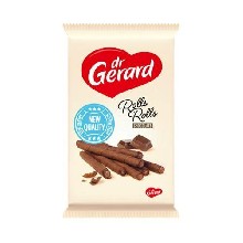 Chocolate wafer tubes