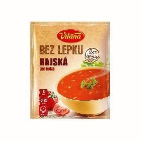 Rajská polévka (bez lepku)