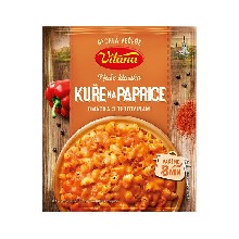 Paprika chicken with pasta