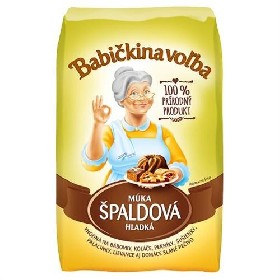 Mouka špaldová hladká...