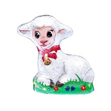 Figurka Ovečka (mléčná čoko...