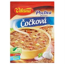 Poctivá polévka (čočková)