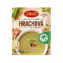 Hrachová polévka se slaninou