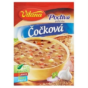 Poctivá polévka (čočková)