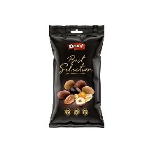 Zmes dražovaných orechov