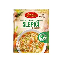Slepičí vývar s nudlemi