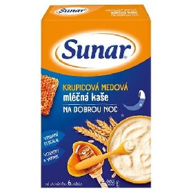 Sunar krupicová kaše...