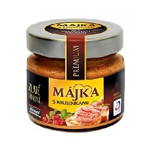 Májka s brusnicami