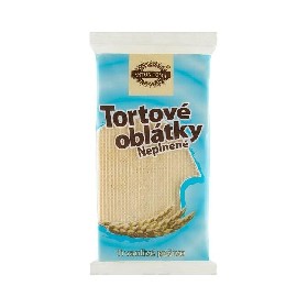 Dortové oplatky (neplněné)