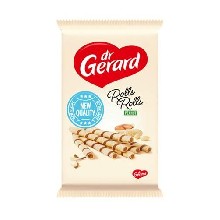 Peanut wafer tubes