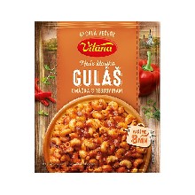 Goulash with pasta