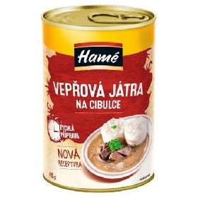 Vepřová játra na cibulce
