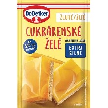 Cukrářské želé žluté