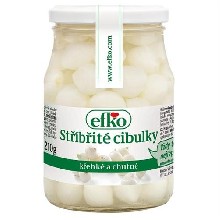 Pickled silver onions