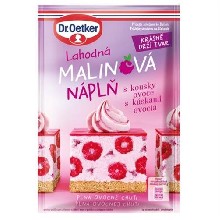 Smotanová náplň (malinová)