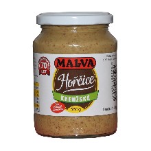 Hořčice kremžská (Malva, sklo)