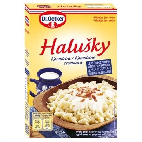 Slovenské halušky v prášku