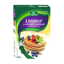 Lívance s ovesnými vločkami