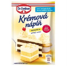 Krémová náplň (vanilková)