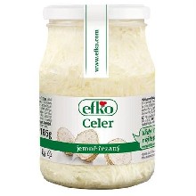 Celery finely cut