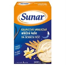 Sunar krupicová kaše mlé...