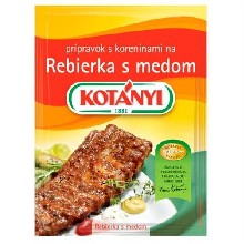 Ribs with honey mixture