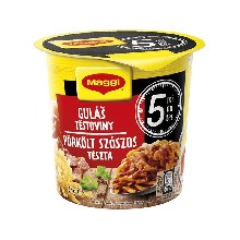 Goulash with pasta (in a cup)