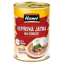 Vepřová játra na cibulce