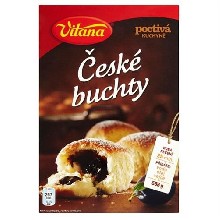 České buchty v prášku