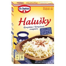 Slovakian halusky in powder