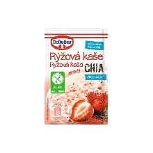 Rice porridge Strawberry with Chia