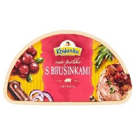 Paštika s brusinkami...
