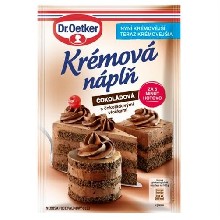 Krémová náplň (čokoládová)
