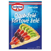 Dortové želé čiré