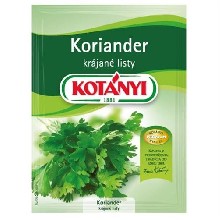 Koriandrové (krájené listy)