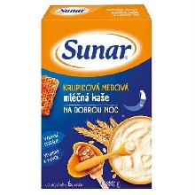 Sunar krupicová kaše mléčná...