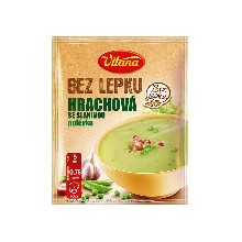 Peas soup with bacon (gluten-free)